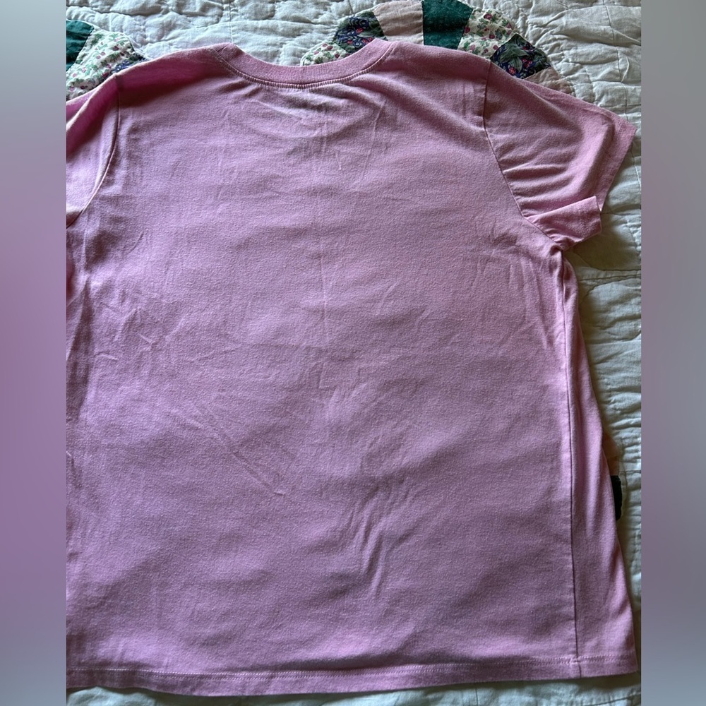 Coca-Cola Santa Christmas Holiday T-Shirt Tee Shirt Pink Festive Size Large * - Picture 6 of 6